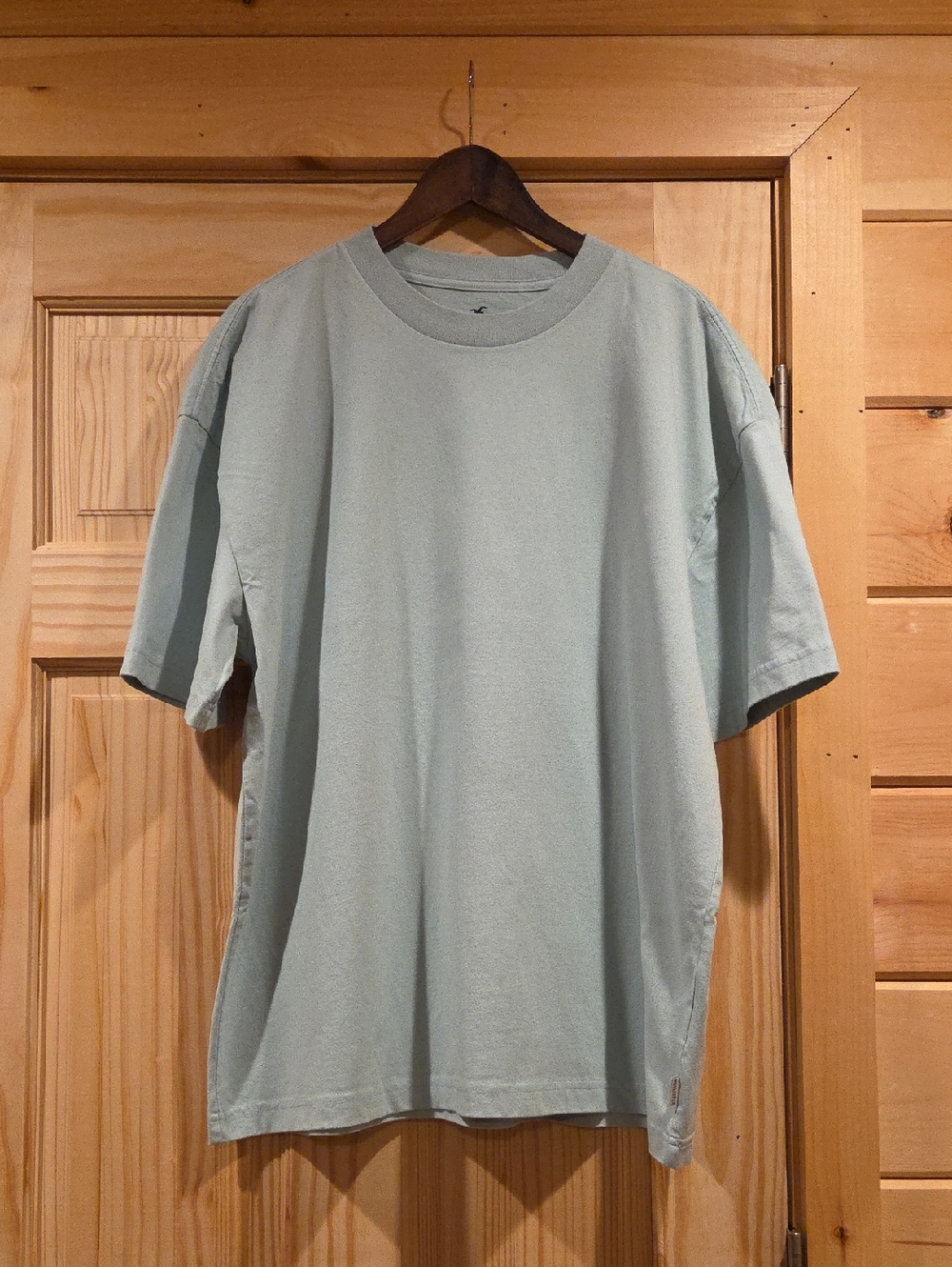 hollister|heavyweight boxy tee|extra large
